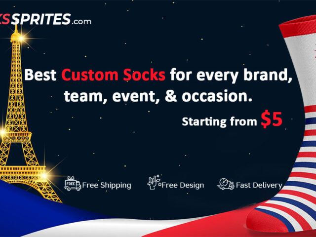 Celebrating Bastille Day with Custom Socks from Socks Sprites!