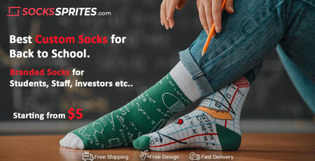 Elevate School Spirit with Custom Branded Socks from Socks Sprites!