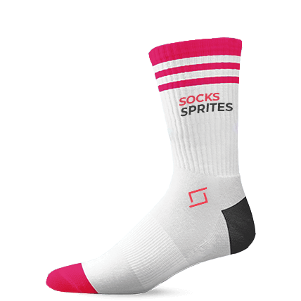 Basic Athletic Crew Sock ready to customize