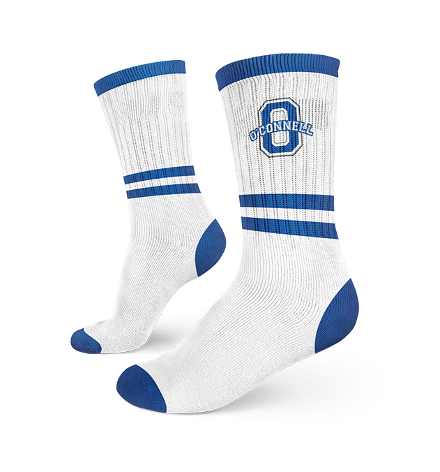 Custom Athletic Crew Socks - Customized Socks for your Brands - Socks ...