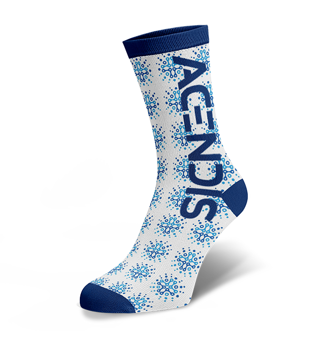 Customizable Branded Crew Socks