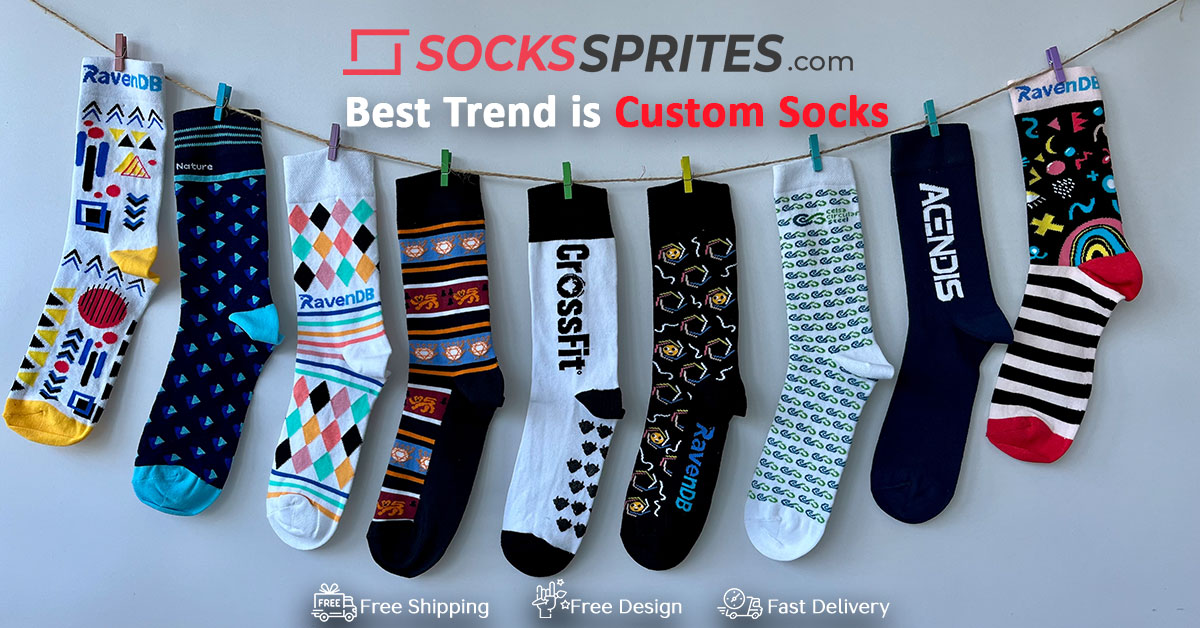 Step Up Your #SockStyleGame with Custom Branded Socks: Embracing the Latest Trends!