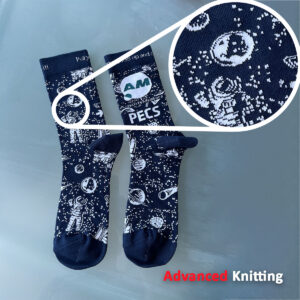 Advanced Knitted Custom Socks made by Socks Sprites Plants