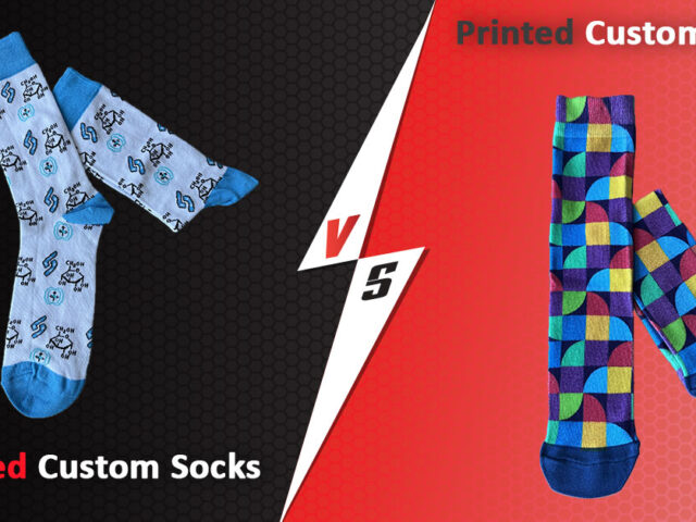 Knitted Custom Socks vs. Printed Custom Socks