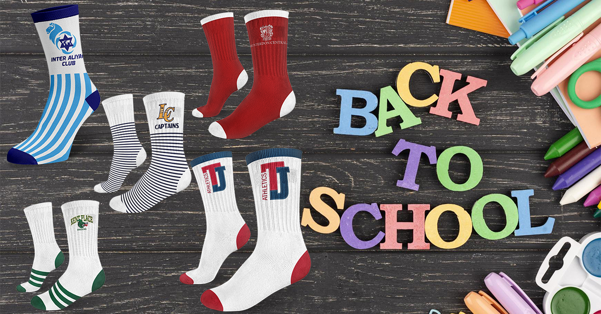 Elevate Your School?s Spirit and Unity with Custom Socks from Socks Sprites