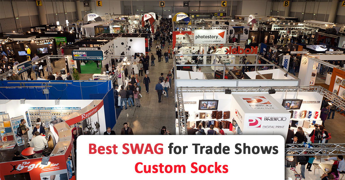 Why Custom Socks are the Ultimate Swag for Trade Shows and Events