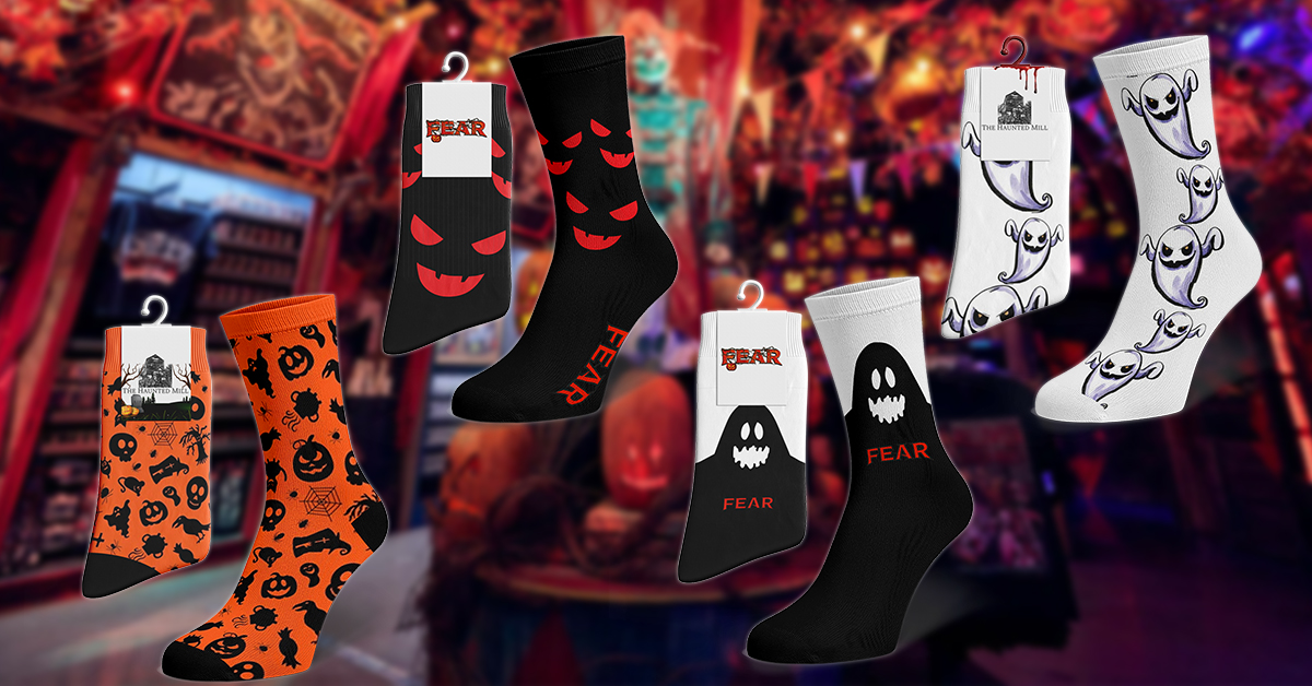 Spook Up Your Sales: Why Custom Socks Are the Ultimate Halloween Merchandise