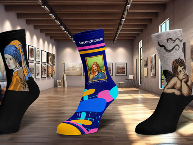 Walking Canvases: The Art of Transforming Masterpieces into Wearable Socks